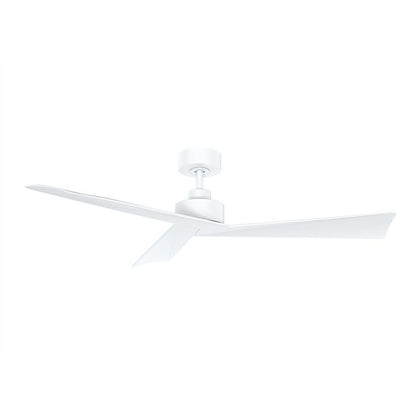 Bronte 52&quot;/1320mm 3 Blade White DC Motor Ceiling Fan