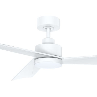 Bronte 52&quot;/1320mm 3 Blade White with LED Light DC Motor Ceiling Fan