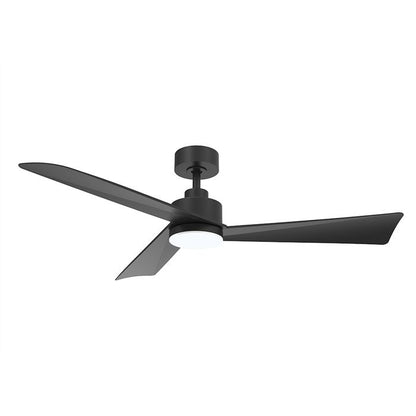 Bronte 52&quot;/1320mm 3 Blade Black with LED Light DC Motor Ceiling Fan