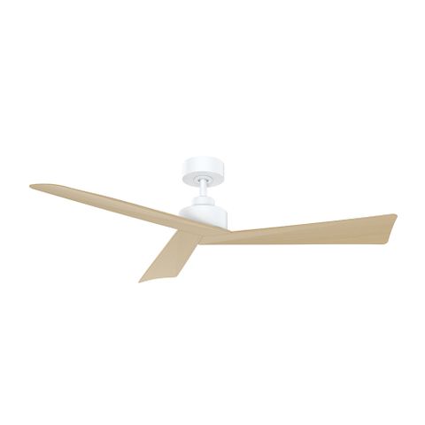 Bronte 52&quot;/1320mm 3 Blade White with Oak DC Motor Ceiling Fan