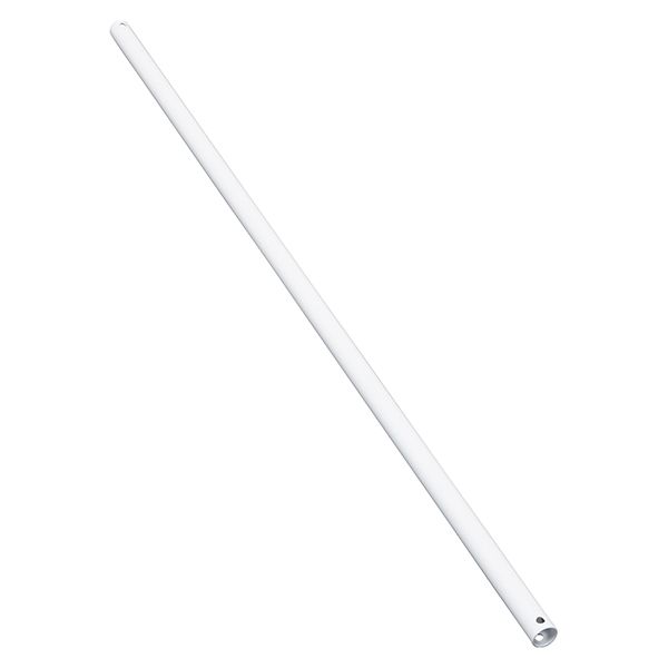 Bronte 900mm White Fan Extension Rod