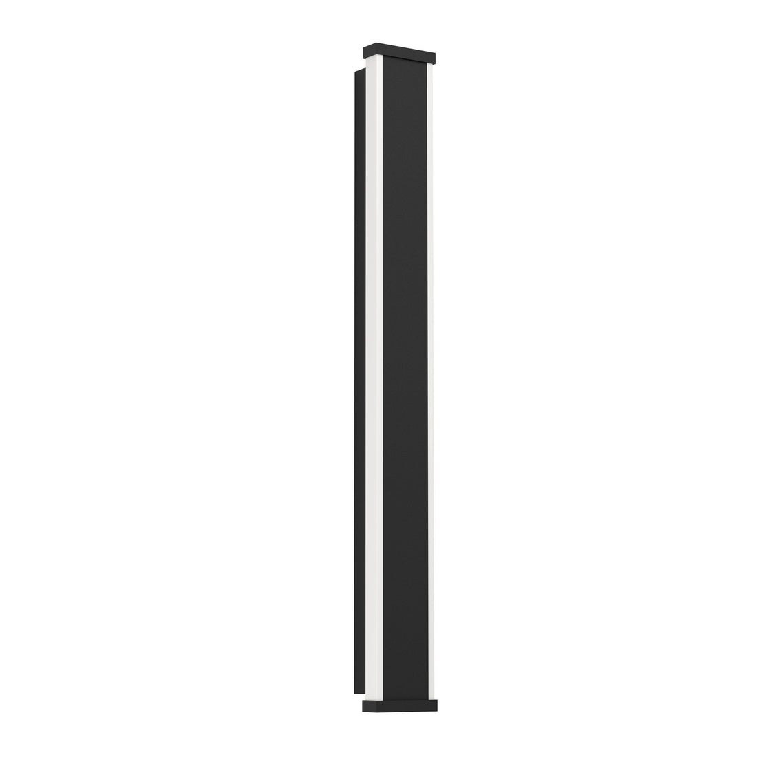 Neviano 58cm Black Contemporary Tri-Colour LED Outdoor Wall Light