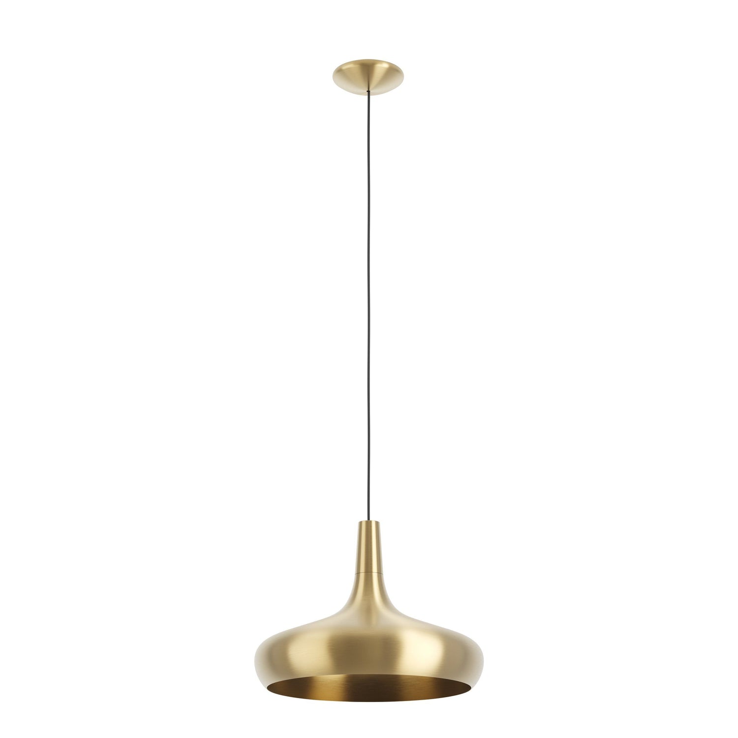 Sabinar Large Brushed Brass Modern Pendant