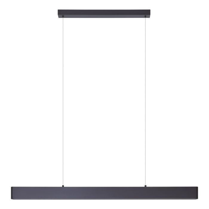 Climene 3 120cm Black Linear Tri-Colour LED Strip Pendant