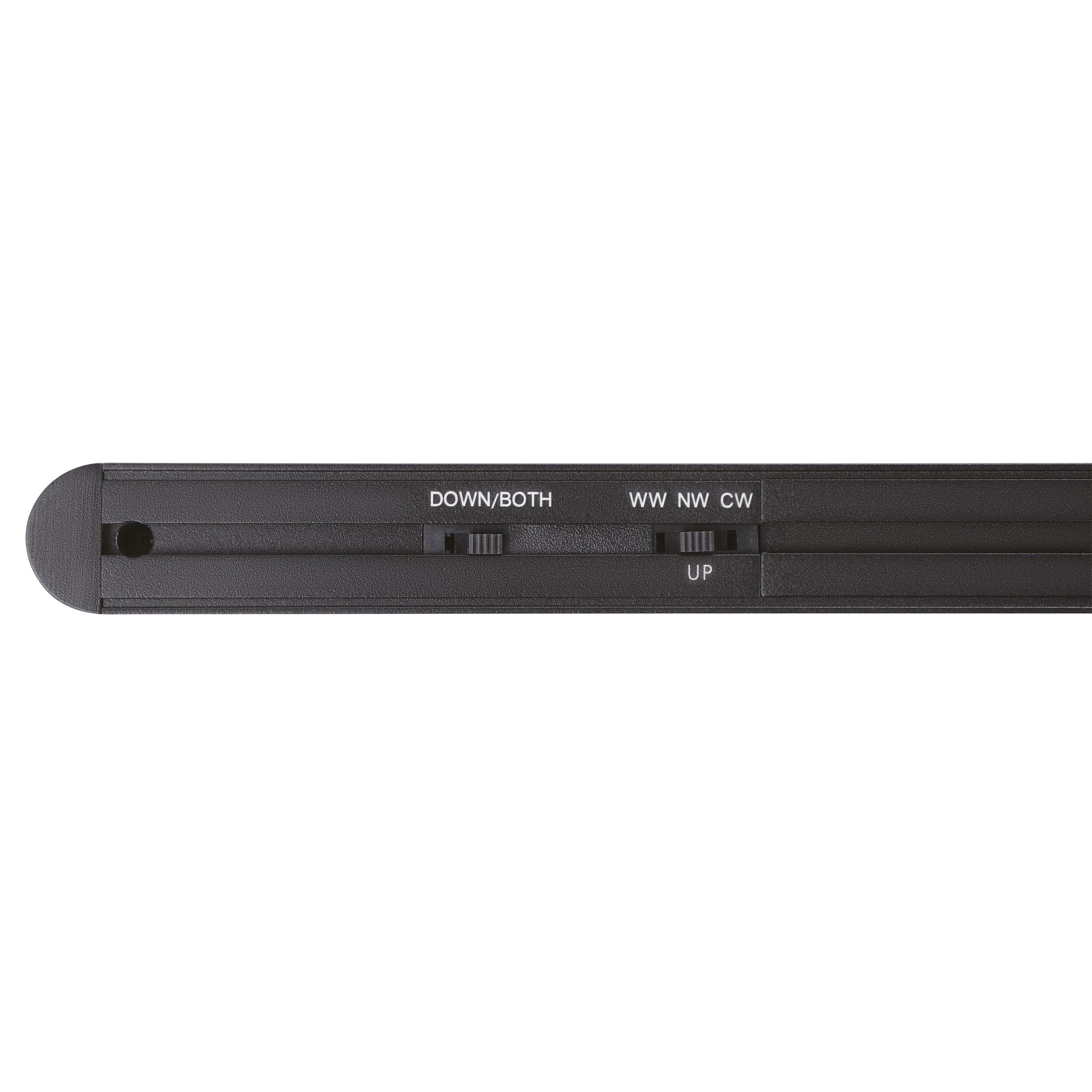 Climene 3 180cm Black Linear Tri-Colour LED Strip Pendant
