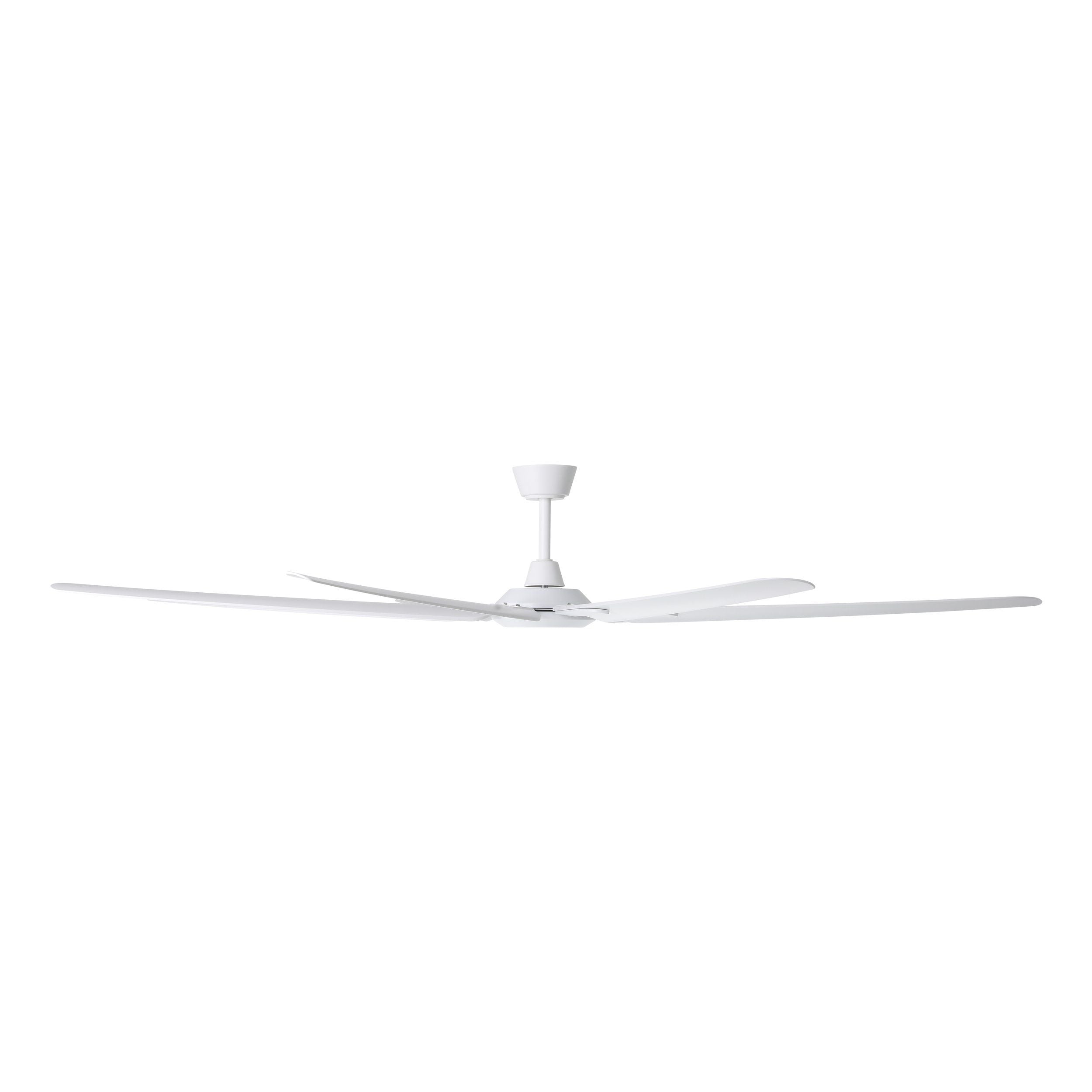 Santorini 84"/2130mm 8 Blade White DC Motor ABS Ceiling Fan