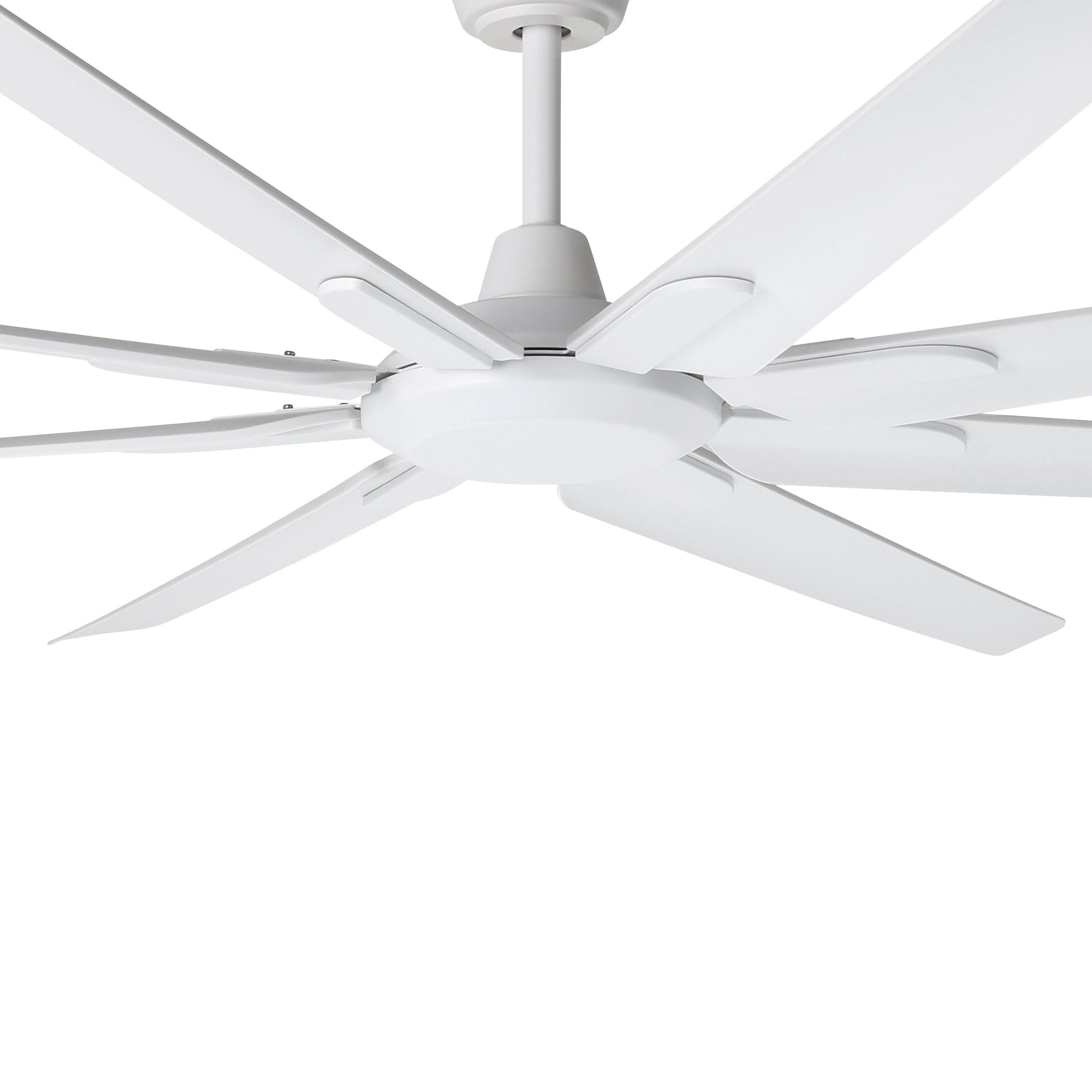 Santorini 84"/2130mm 8 Blade White DC Motor ABS Ceiling Fan