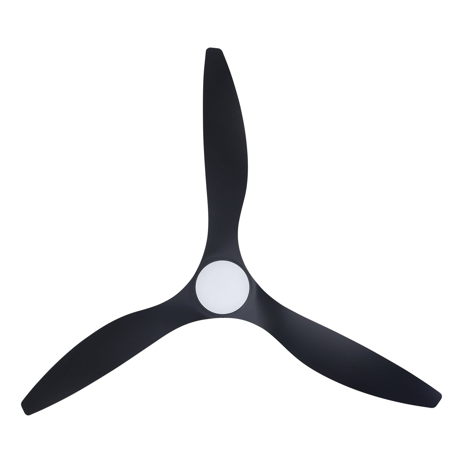Surf 72"/1829mm 3 Blade Black with LED DC Motor ABS Ceiling Fan