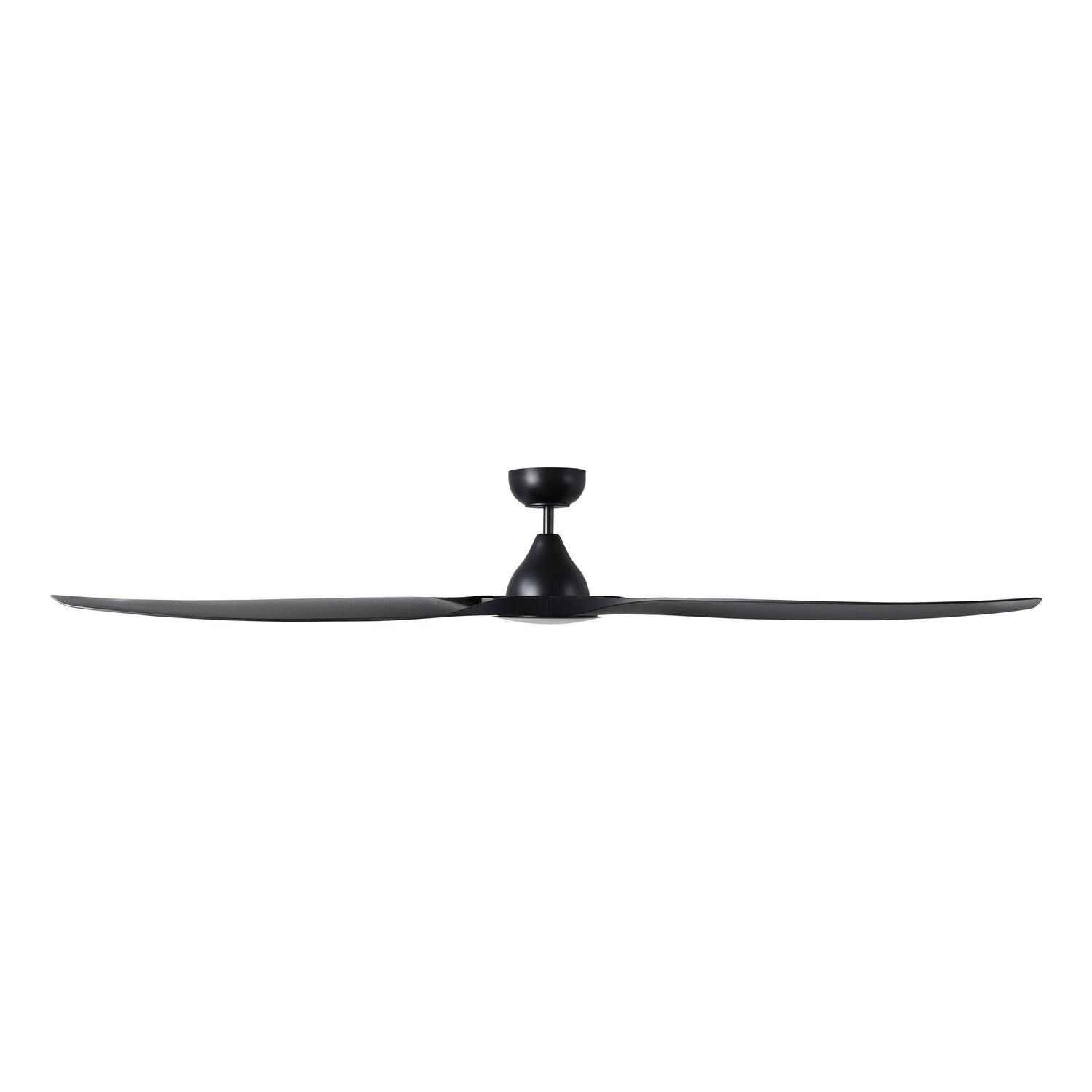 Surf 72"/1829mm 3 Blade Black with LED DC Motor ABS Ceiling Fan