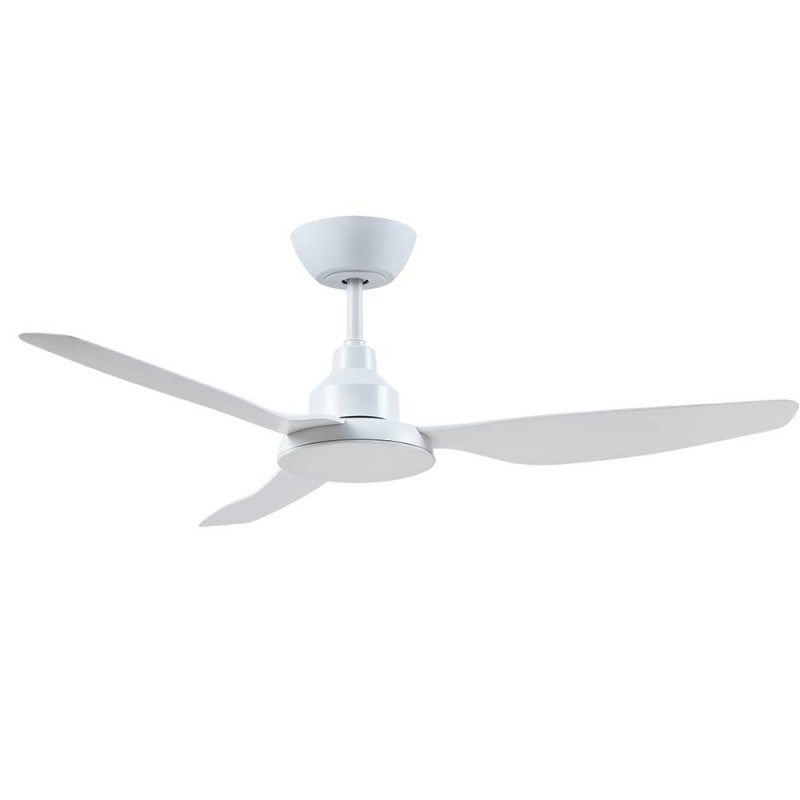 Glacier 52&quot;/1300mm 3 Blade White DC Motor Glass Fibre Composite Ceiling Fan