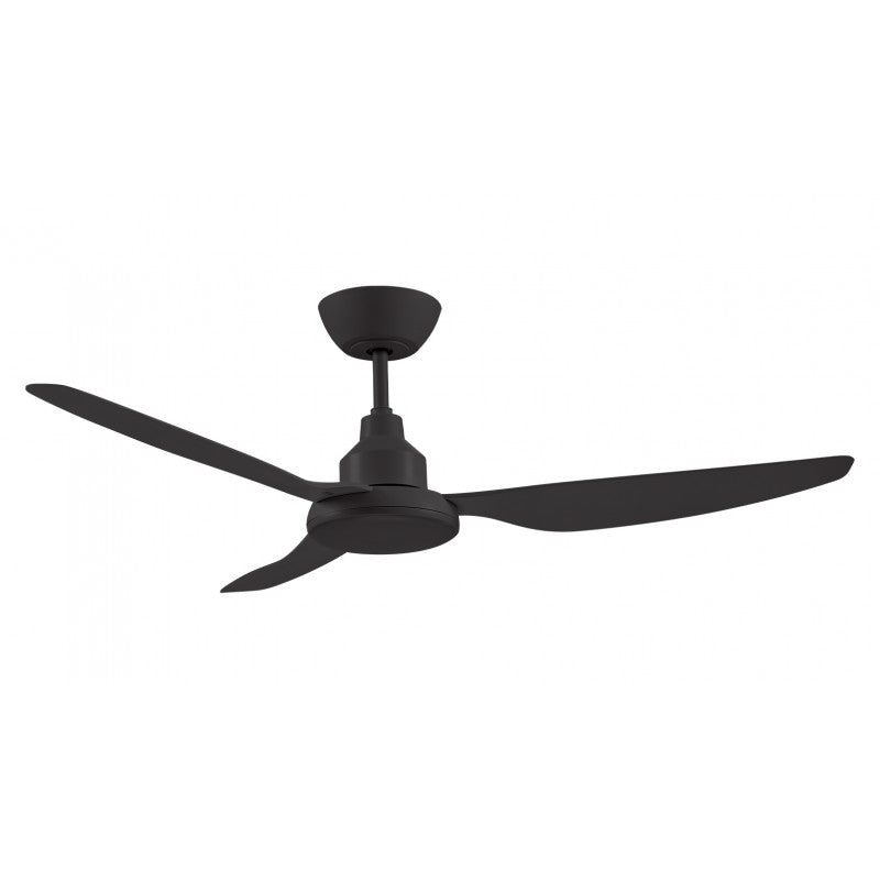 Glacier 56"/1400mm 3 Blade Black DC Motor Glass Fibre Composite Ceiling Fan