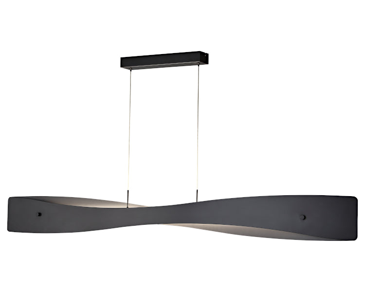 Palento 1500mm Black Linear Bar LED Pendant