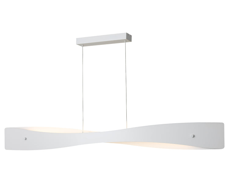 Palento 1500mm White Linear Bar LED Pendant