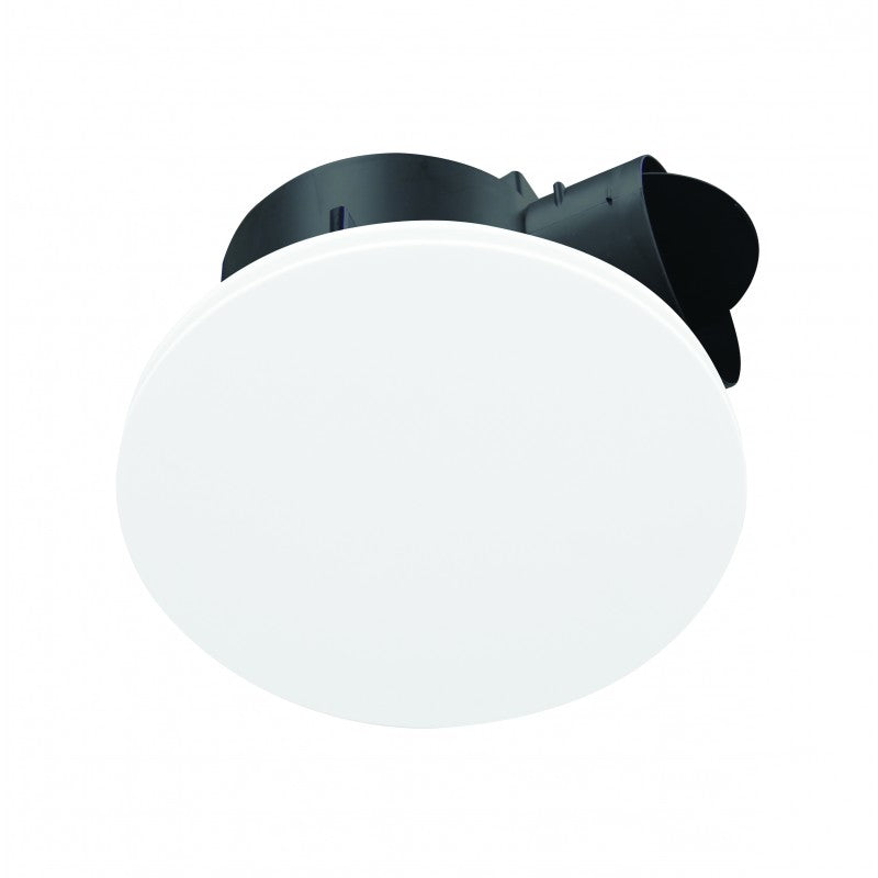 Airbus 200 DC White Round Exhaust Fan with 24/7 Mode