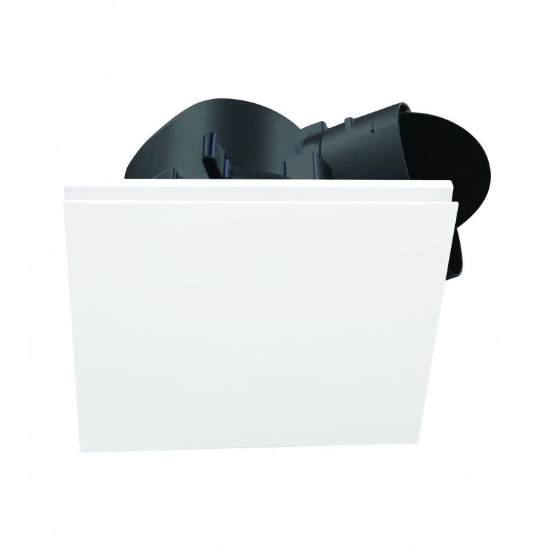 Airbus 200 DC White Square Exhaust Fan with 24/7 Mode
