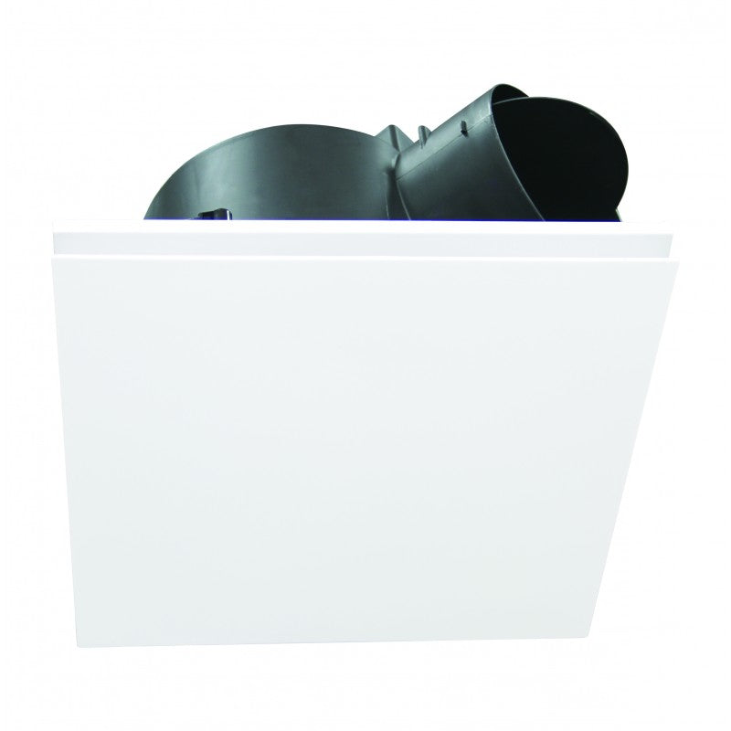 Airbus 250 DC White Square Exhaust Fan with 24/7 Mode