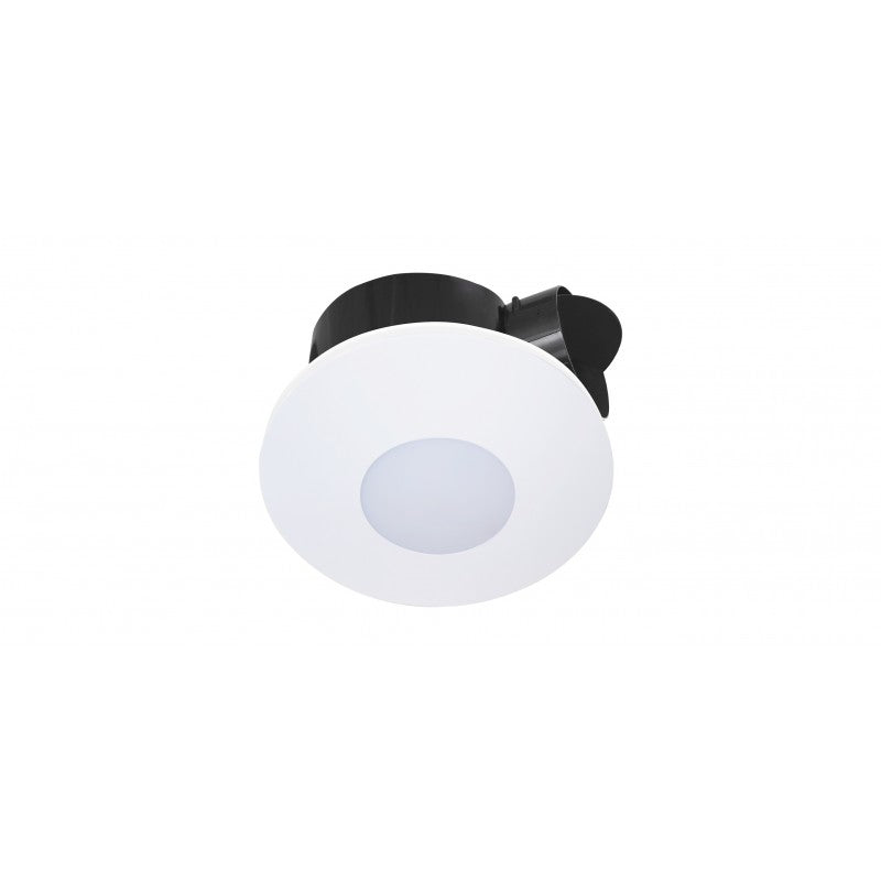 Airbus 250 AC White with LED Light Round Exhaust Fan
