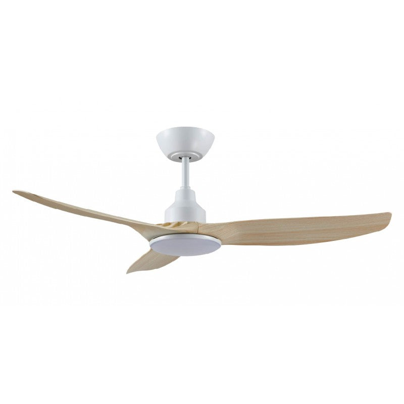 Skyfan 48"/1200mm 3 Blade Light Oak with LED Light DC Motor Glass Fibre Composite Ceiling Fan