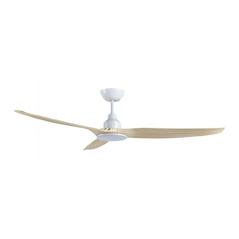 Skyfan 60"/1500mm 3 Blade Light Oak with LED Light DC Motor Glass Fibre Composite Ceiling Fan