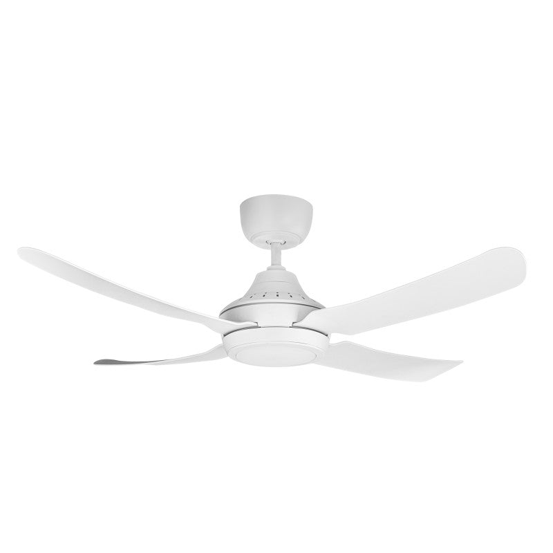 Sonnet DC 48"/1200mm 4 Blade White with LED Light DC Motor Glass Fibre Composite Ceiling Fan