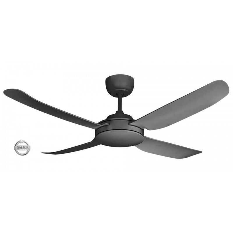 Spinika II 48&quot;/1220mm Titanium Glass Fibre Composite Plastic AC Motor Ceiling Fan