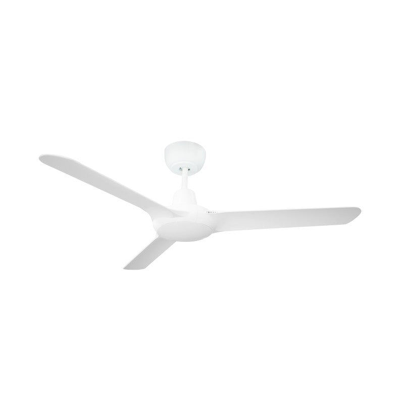 Spyda DC 50"/1250mm 3 Blade White DC Motor Polycarbonate Composite Ceiling Fan