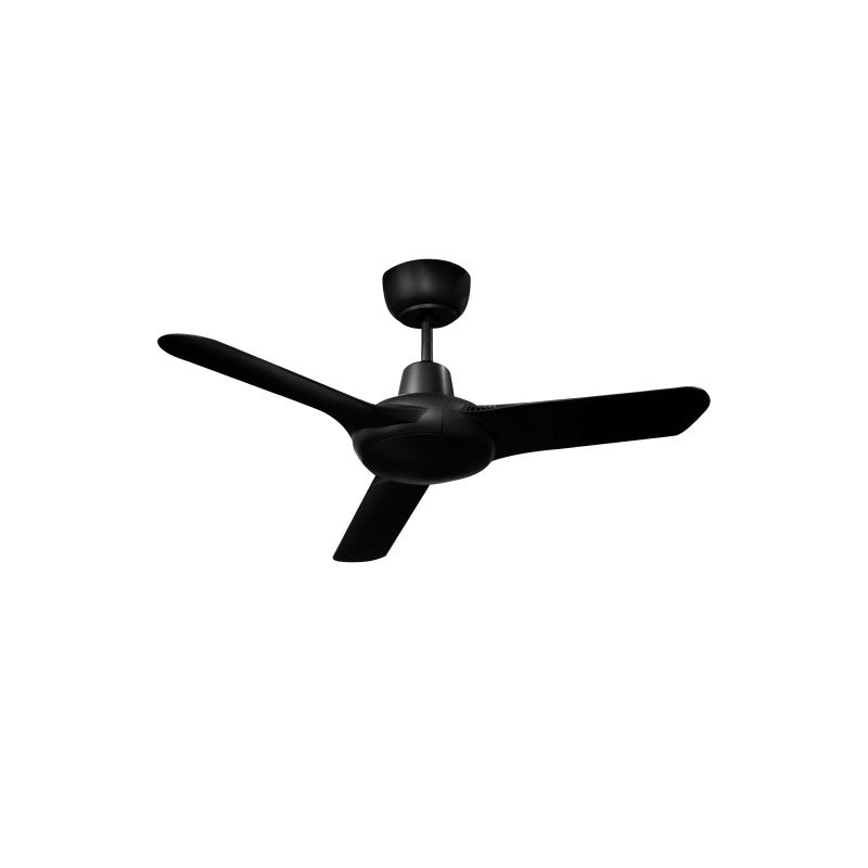 Spyda DC 36"/900mm 3 Blade Black DC Motor Polycarbonate Composite Ceiling Fan