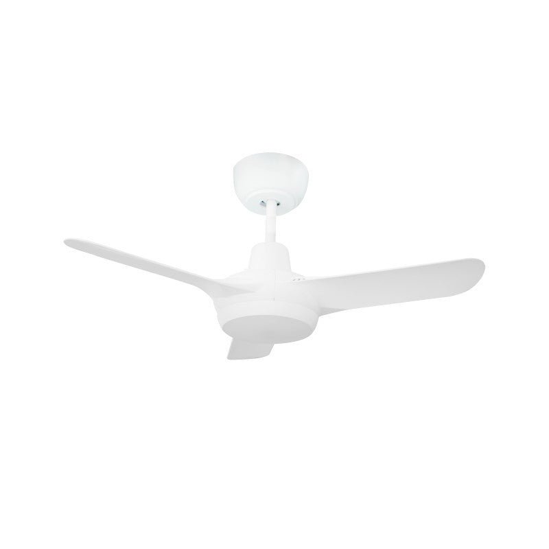 Spyda DC 36"/900mm 3 Blade White with LED Light DC Motor Polycarbonate Composite Ceiling Fan
