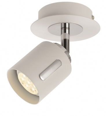 Burton 1 Light LED Spotlight White