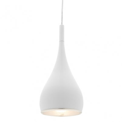 Aero 1 Light Pendant White