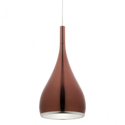 Aero 1 Light Pendant Rose Gold