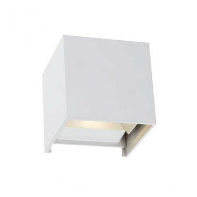 Flip White Cube LED Wall Exterior Highlighter