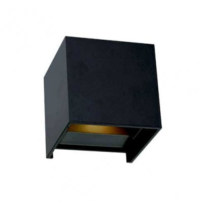Flip Black Cube LED Wall Exterior Highlighter