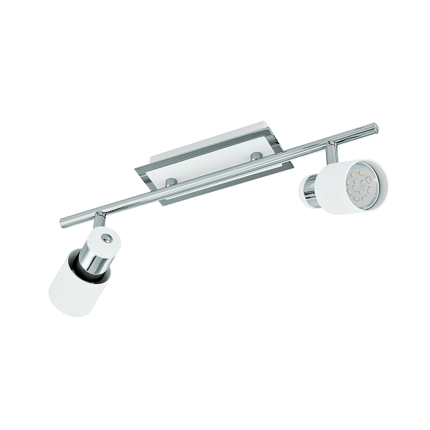 Davida 2 Light Chrome/White GU10 Spotlight