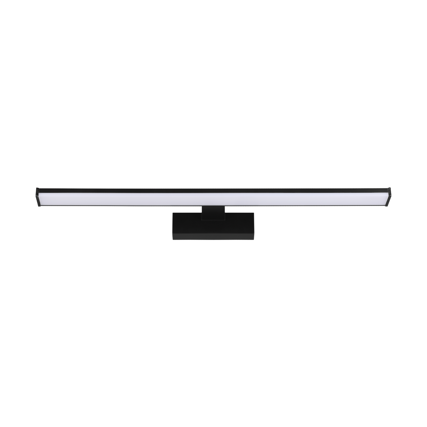 Pandella 60cm Black Rectangular Bloc Vanity Wall Light