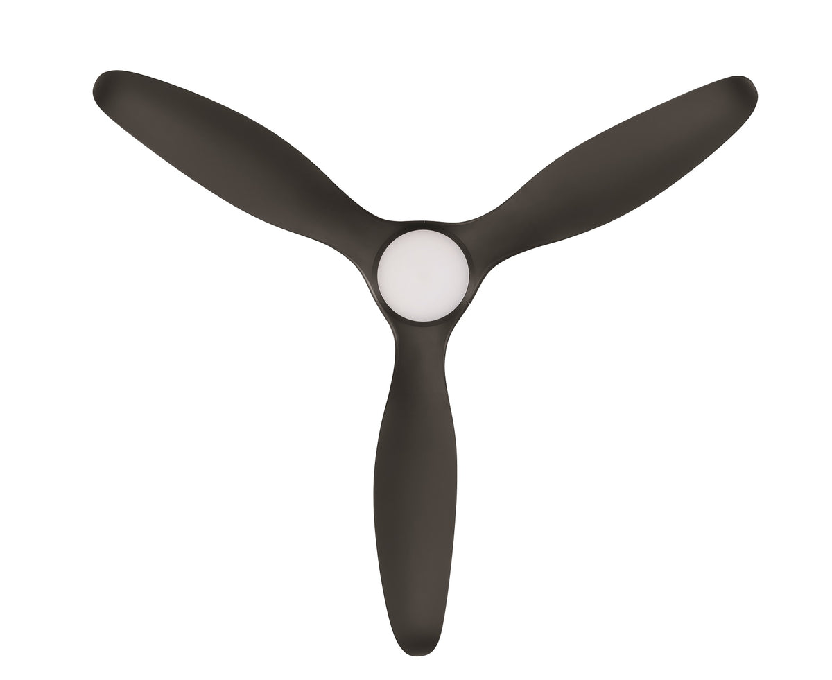 Noosa 60"/152cm Black DC Motor Ceiling Fan with LED Light