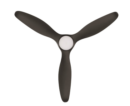 Noosa 60&quot;/152cm Black DC Motor Ceiling Fan with LED Light