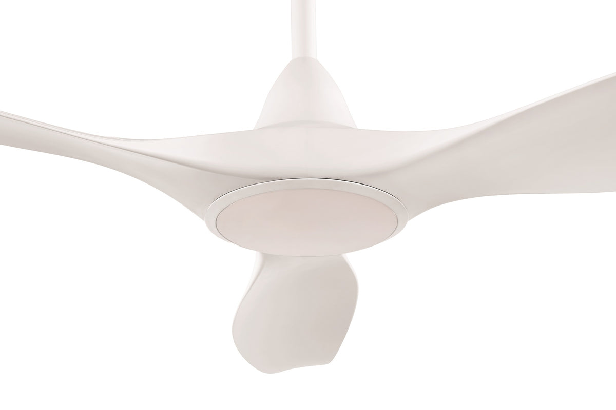 Noosa 60"/152cm White DC Motor Ceiling Fan with LED Light