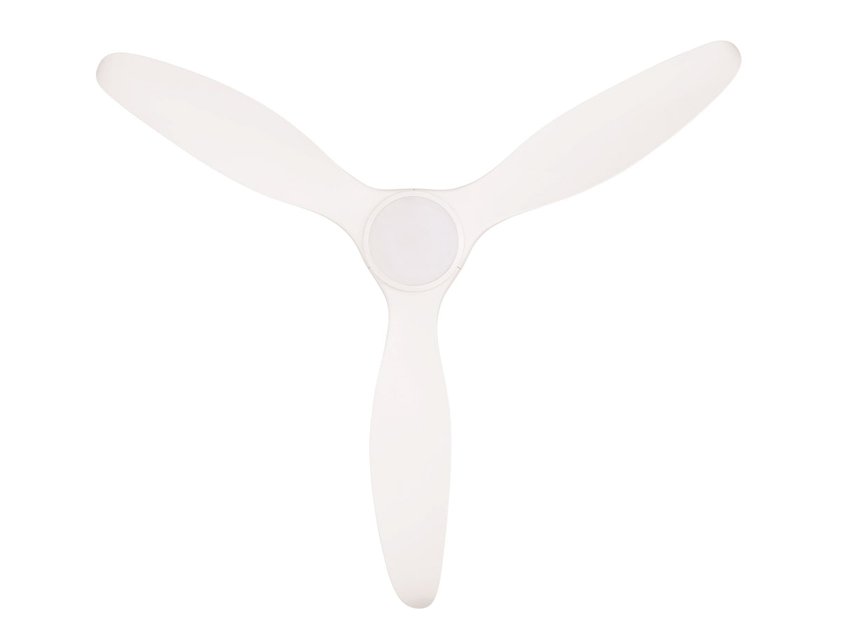 Noosa 60"/152cm White DC Motor Ceiling Fan with LED Light