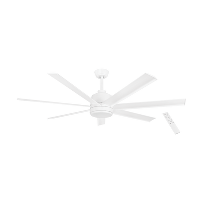 Tourbillion White 80&quot;/203cm DC Motor Ceiling Fan