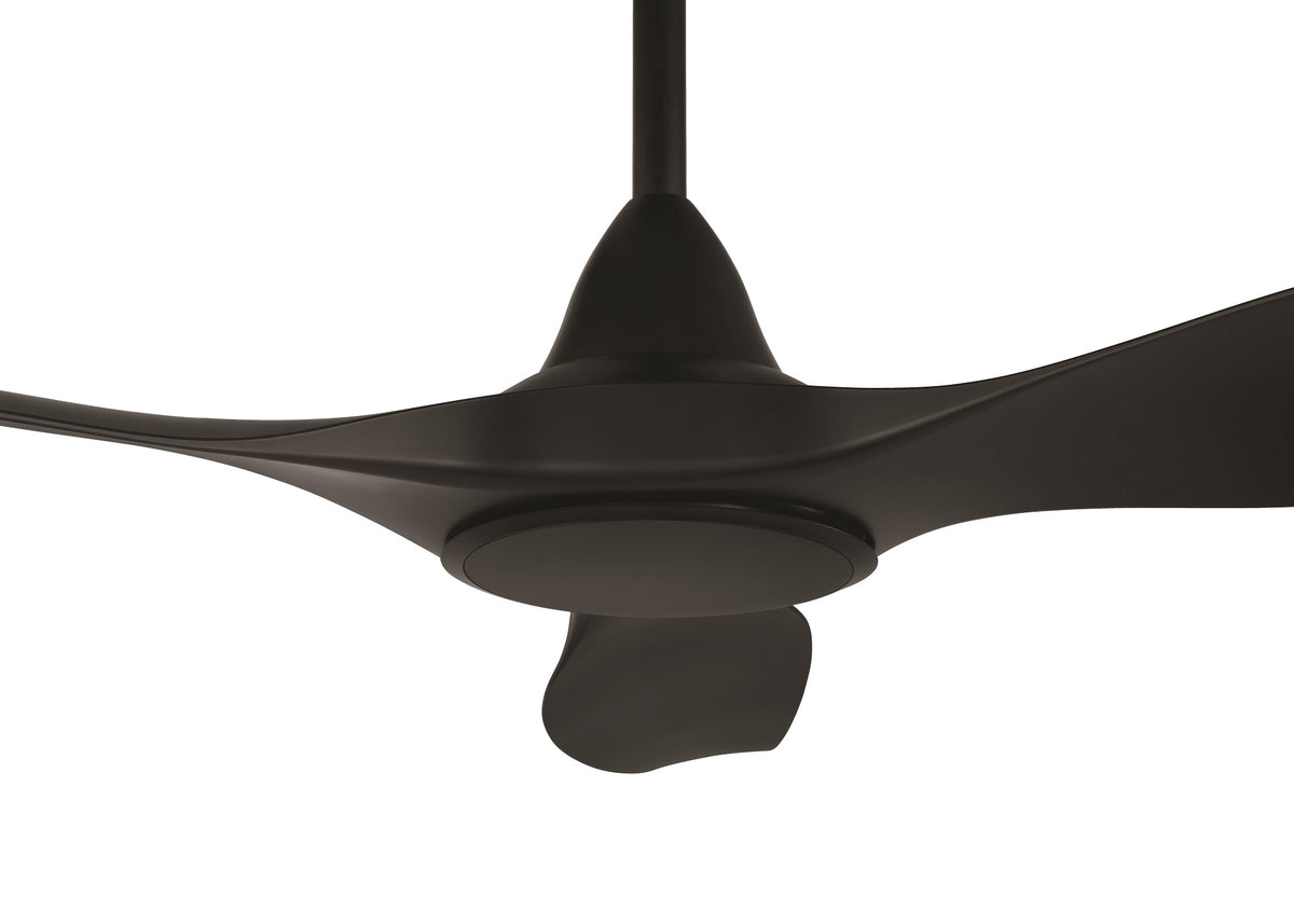 Noosa 52"/132cm Black DC Motor Ceiling Fan
