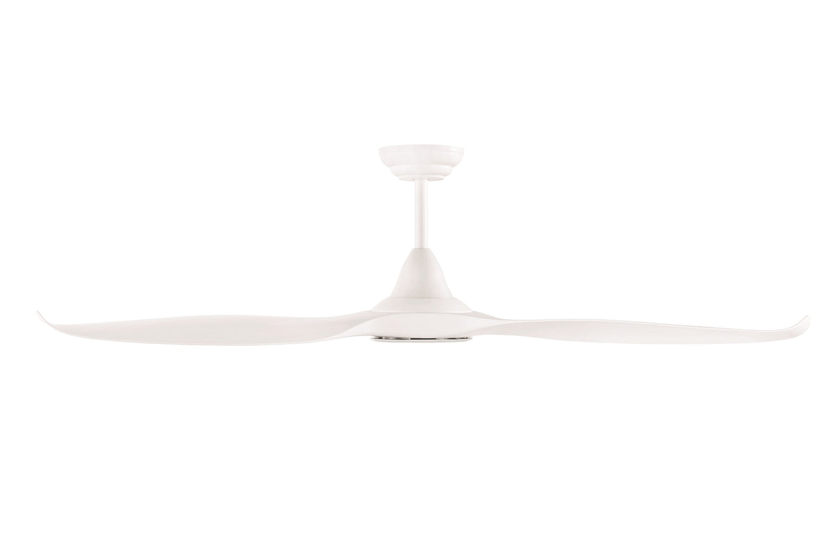 Noosa 60"/152cm White DC Motor Ceiling Fan