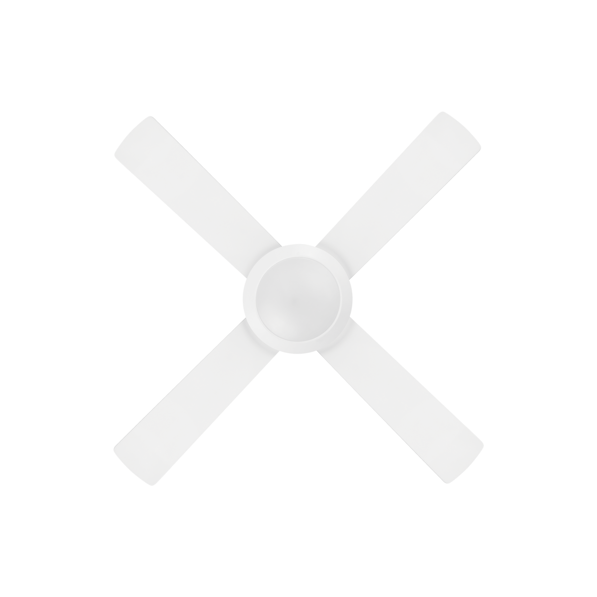 Bondi 48 LED White ABS Blades 122cm AC Motor Ceiling Fan with Light