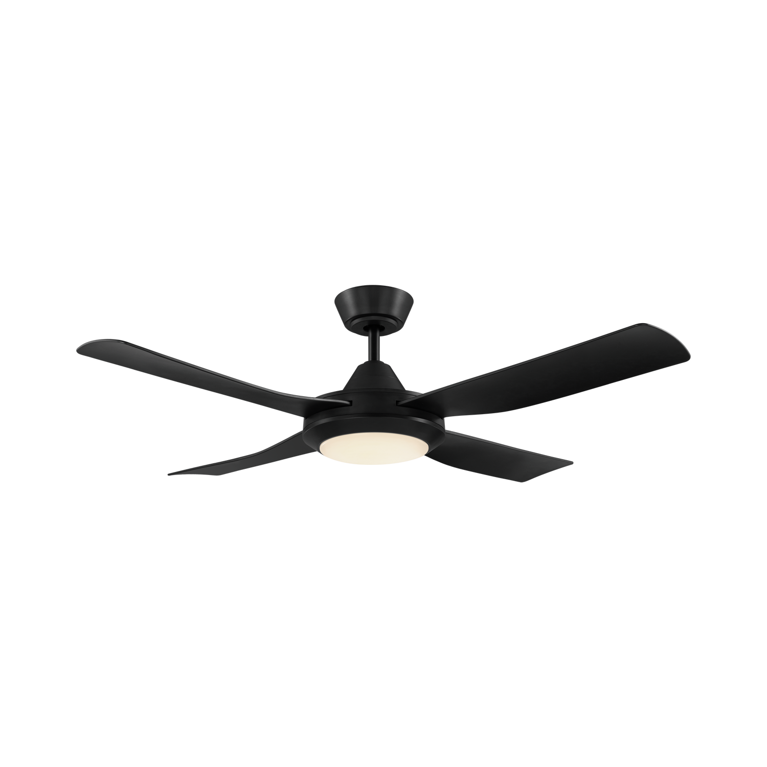 Bondi 48 LED Black ABS Blades 122cm AC Motor Ceiling Fan with Light