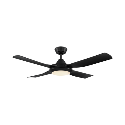 Bondi 48 LED Black ABS Blades 122cm AC Motor Ceiling Fan with Light