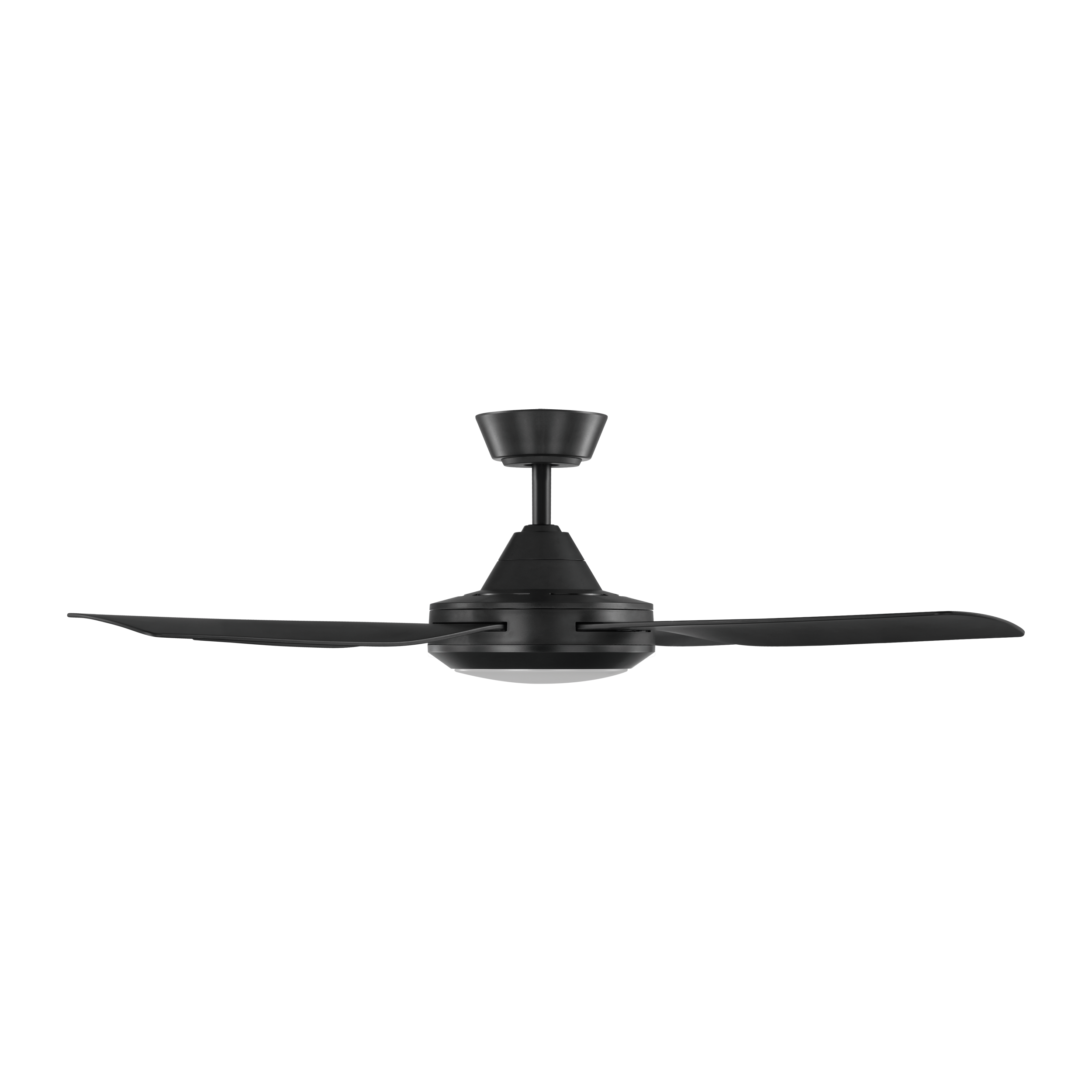 Bondi 48 LED Black ABS Blades 122cm AC Motor Ceiling Fan with Light