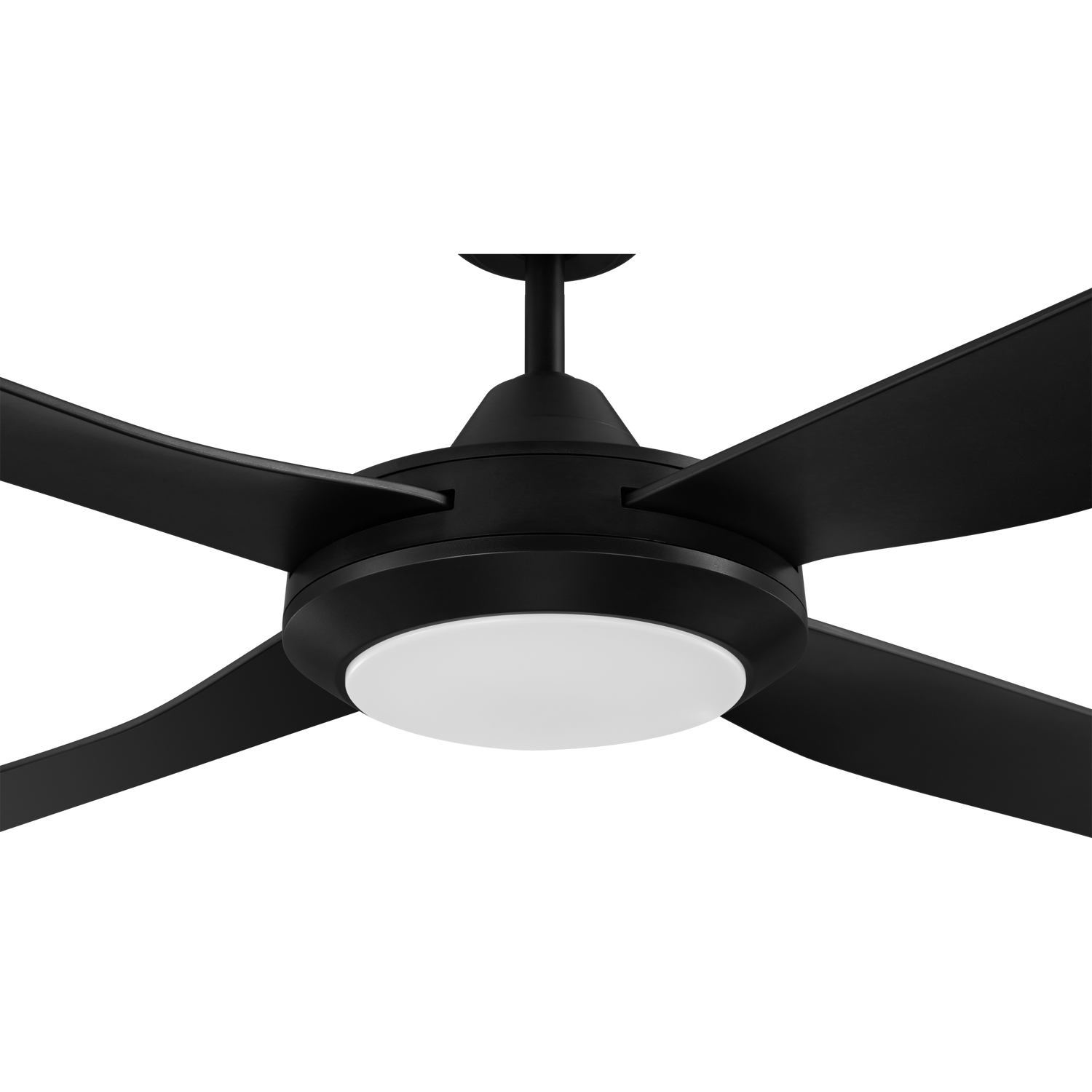 Bondi 48 LED Black ABS Blades 122cm AC Motor Ceiling Fan with Light