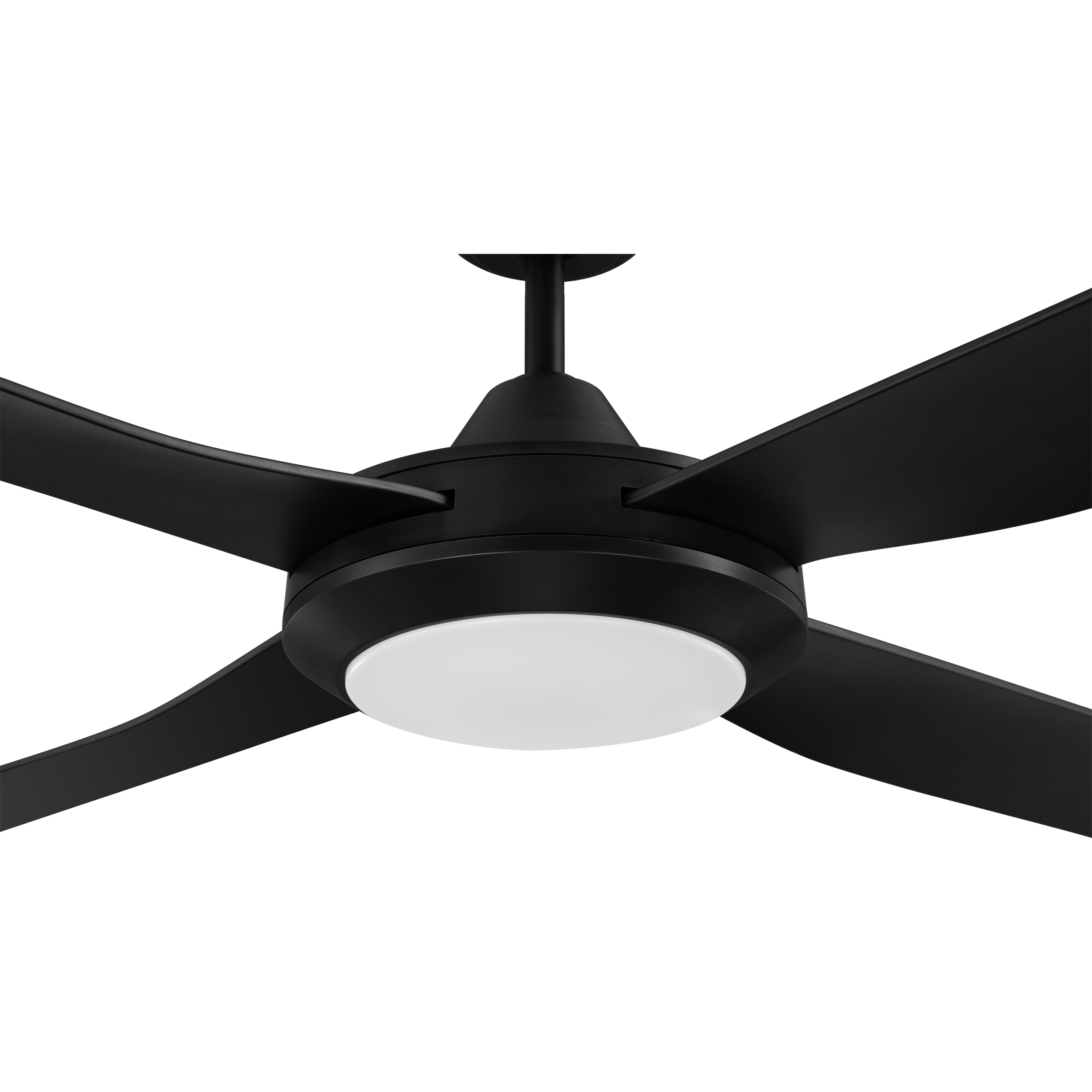 Bondi 48 LED Black ABS Blades 122cm AC Motor Ceiling Fan with Light