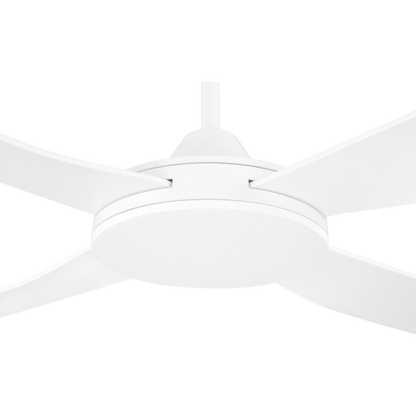 Bondi 52 White ABS Blades 132cm AC Motor Ceiling Fan