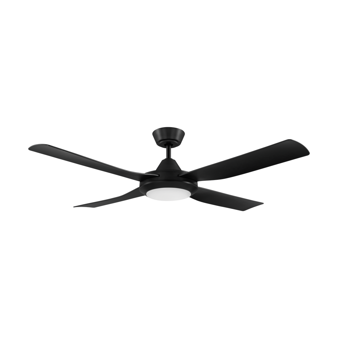 Bondi 52 LED Black ABS Blades 132cm AC Motor Ceiling Fan with Light